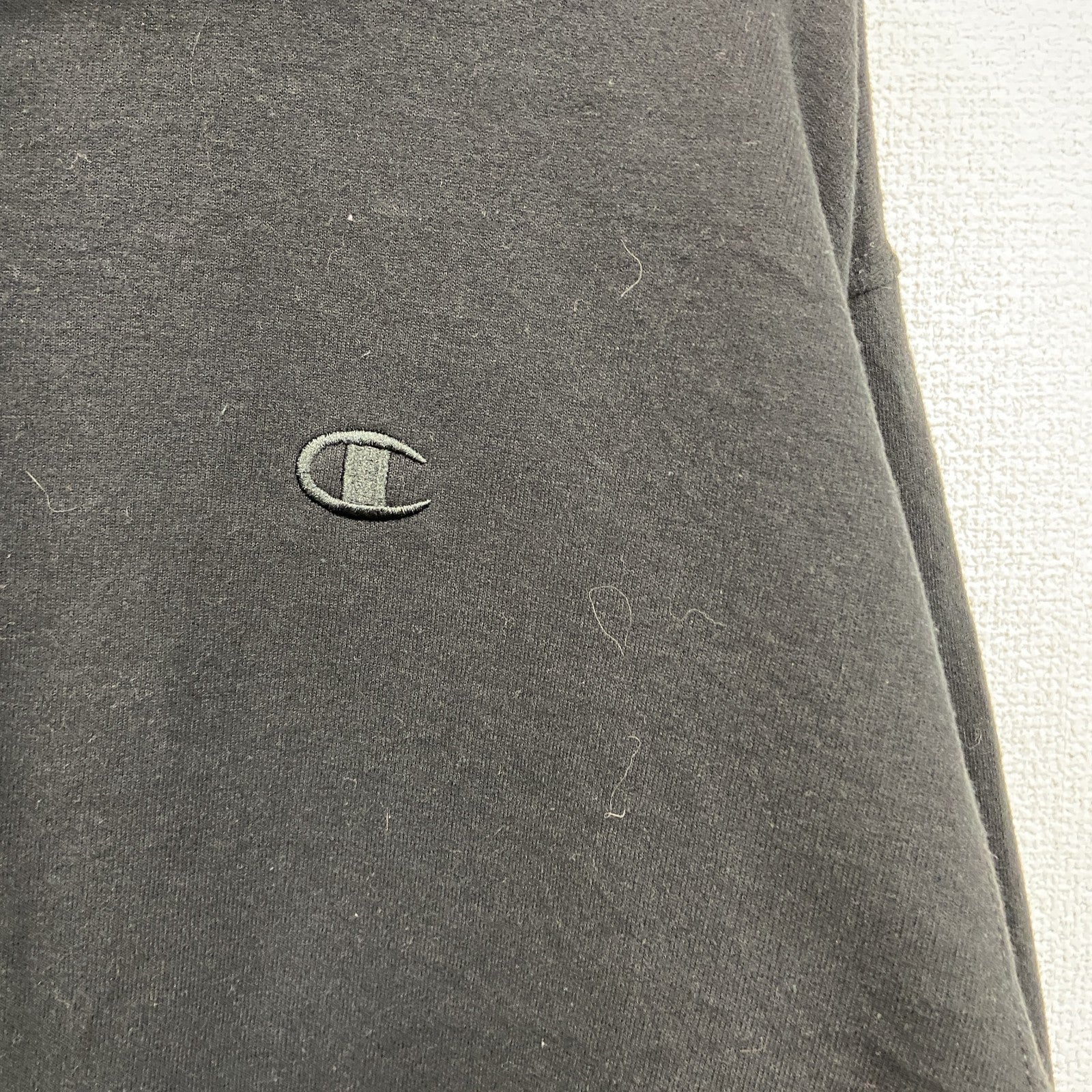 champion　チャンピオン　スウェットパーカー/フーディー　黒　ブラック　Lサイズ