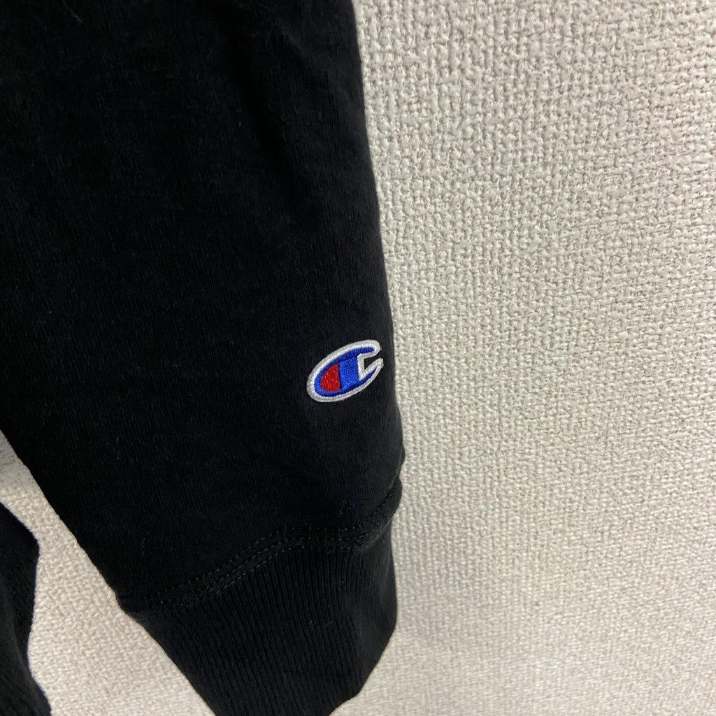 champion　チャンピオン　スウェットパーカー/フーディー　黒　ブラック　Lサイズ