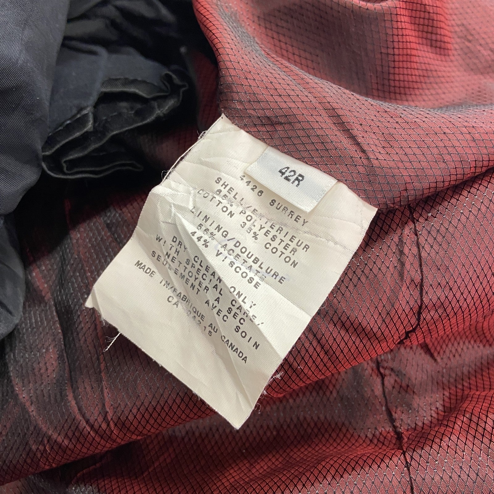 LONDON FOG　ロンドンフォグ　ダブルトレンチコート　黒　ブラック　42Rサイズ