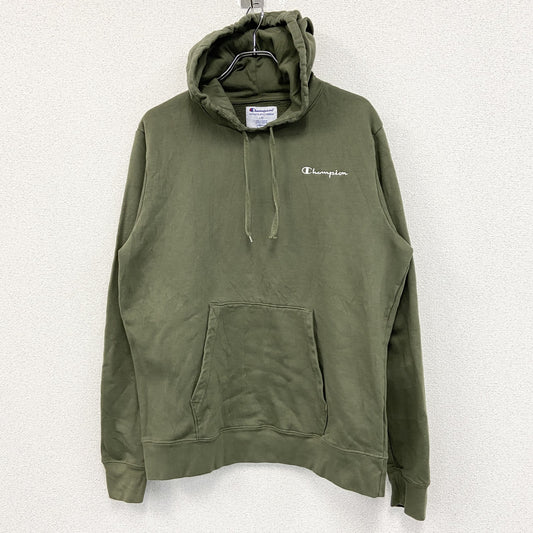 champion　チャンピオン　スウェットパーカー/フーディー　カーキ　Lサイズ