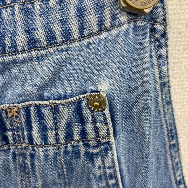 GAP　ギャップ　デニムオーバーオール/つなぎ　ブルー　Mサイズ