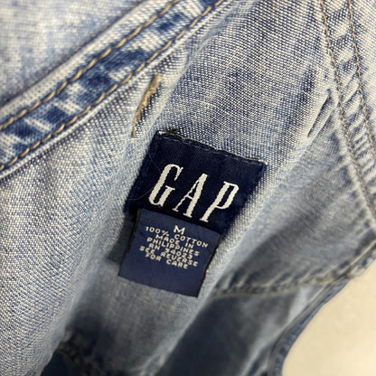 GAP　ギャップ　デニムオーバーオール/つなぎ　ブルー　Mサイズ