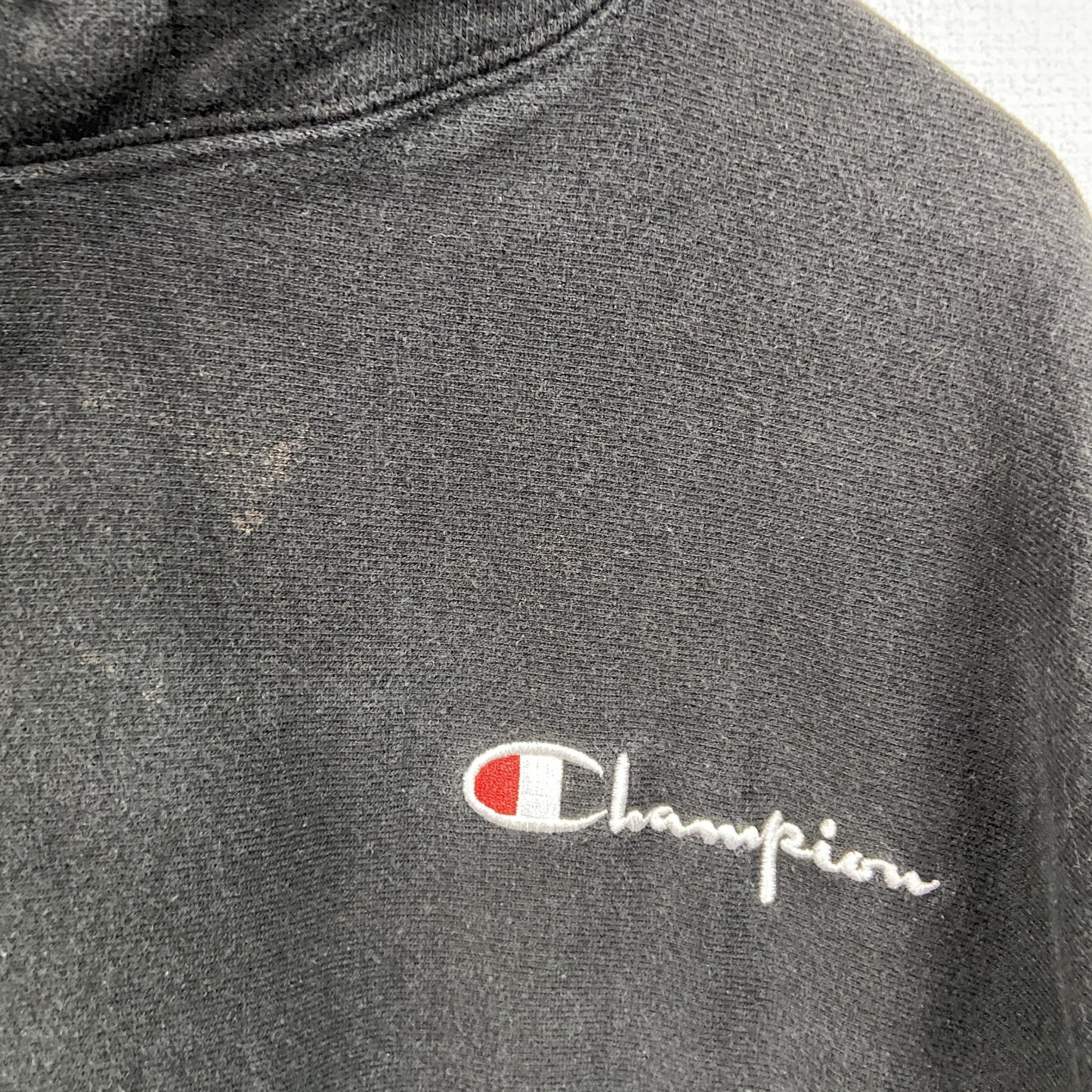 Champion　チャンピオン　リバースウィーブ　スウェットパーカー/フーディー　フェード　黒　ブラック　Mサイズ