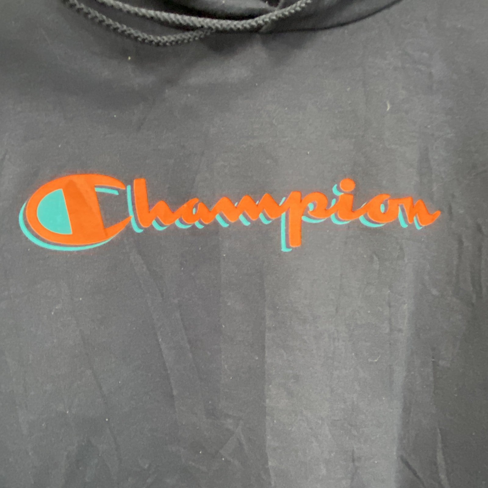 champion　チャンピオン　スウェットパーカー/フーディー　黒　ブラック　Lサイズ