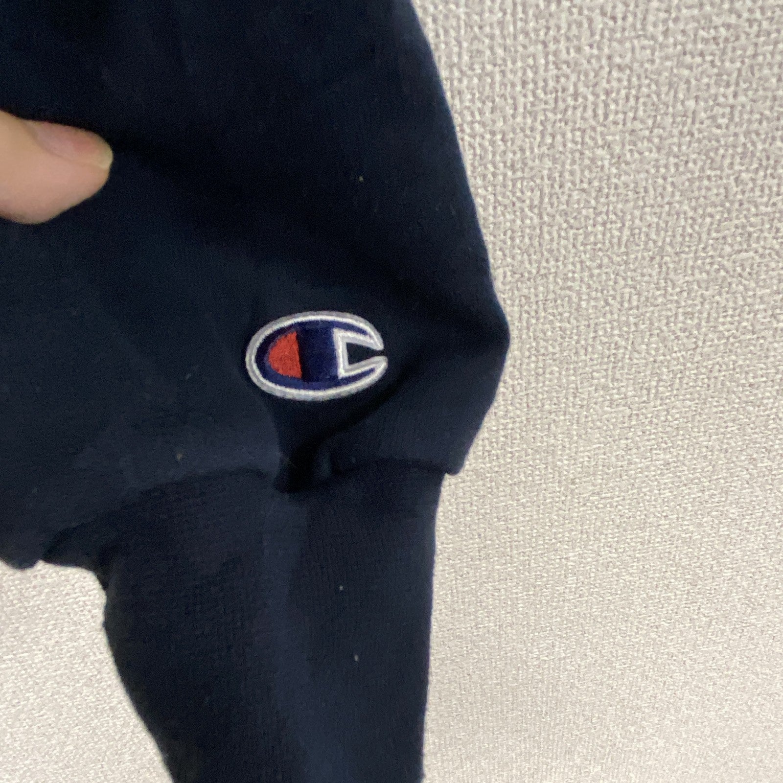 champion　チャンピオン　スウェットパーカー/フーディー　黒　ブラック　Lサイズ