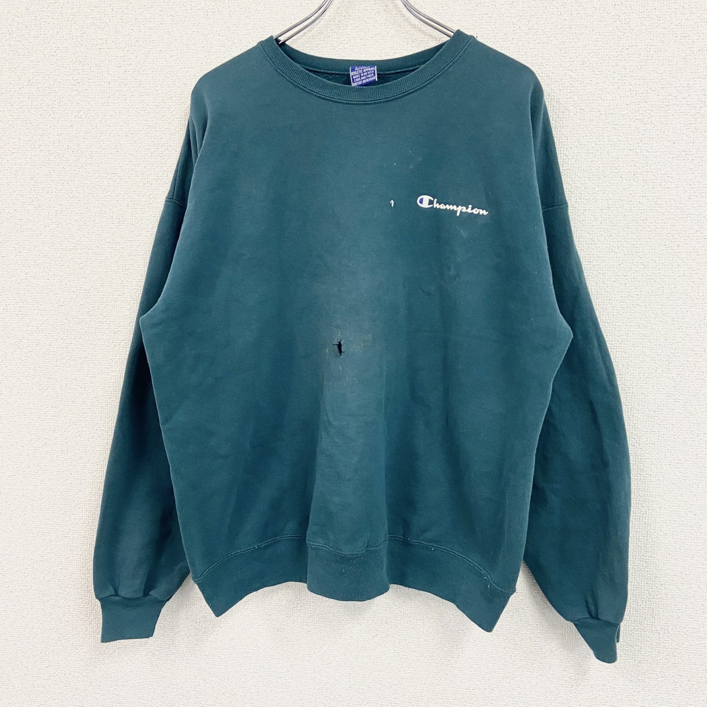 Champion　チャンピオン　スウェット/トレーナー　緑　グリーン　XLサイズ