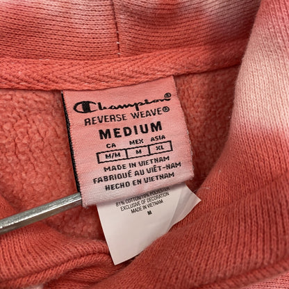 Champion　チャンピオン　リバースウィーブ　スウェットパーカー/フーディー　タイダイ柄　ピンク　Mサイズ　　