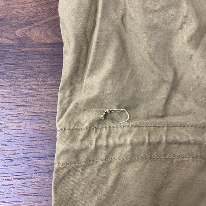 古着 used　長袖モッズコート　ナイロンジャケットパーカー　アウター　ミリタリー　フード着脱式　秋冬服　Mサイズ