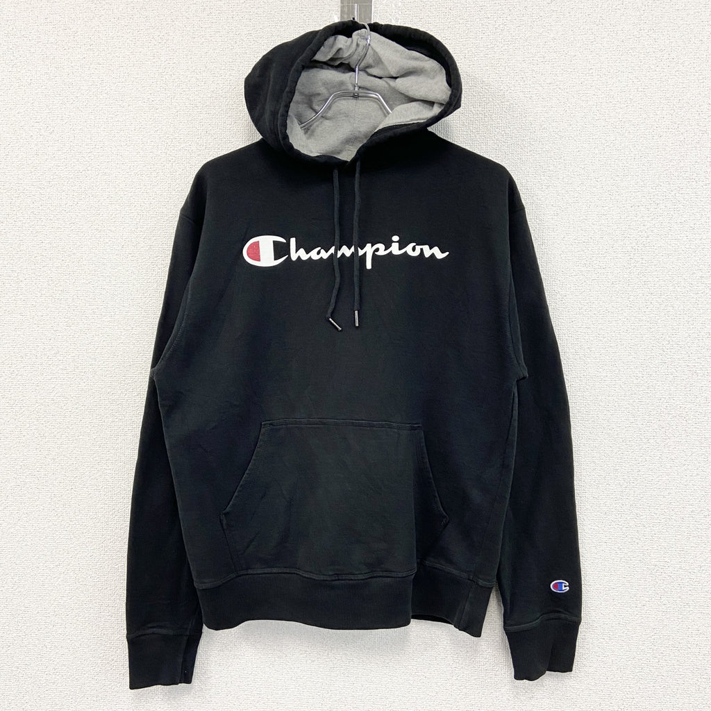 champion　チャンピオン　スウェットパーカー/フーディー　黒　ブラック　Mサイズ