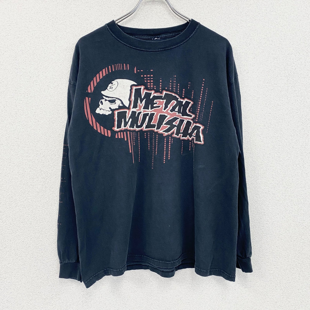 Metal Mulisha　メタルマリーシャ　長袖Tシャツ/ロンT　Corpo Tee　黒　ブラック　XLサイズ