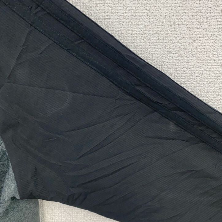 adidas　アディダス　フルジップパーカー/フーディー　バイカラー　灰色　グレー　Mサイズ