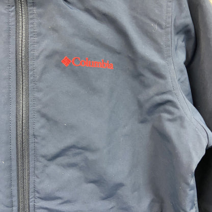 Columbia　コロンビア　マウンテンパーカー　刺繍ロゴ　ワンポイント　紺　ネイビー　Mサイズ