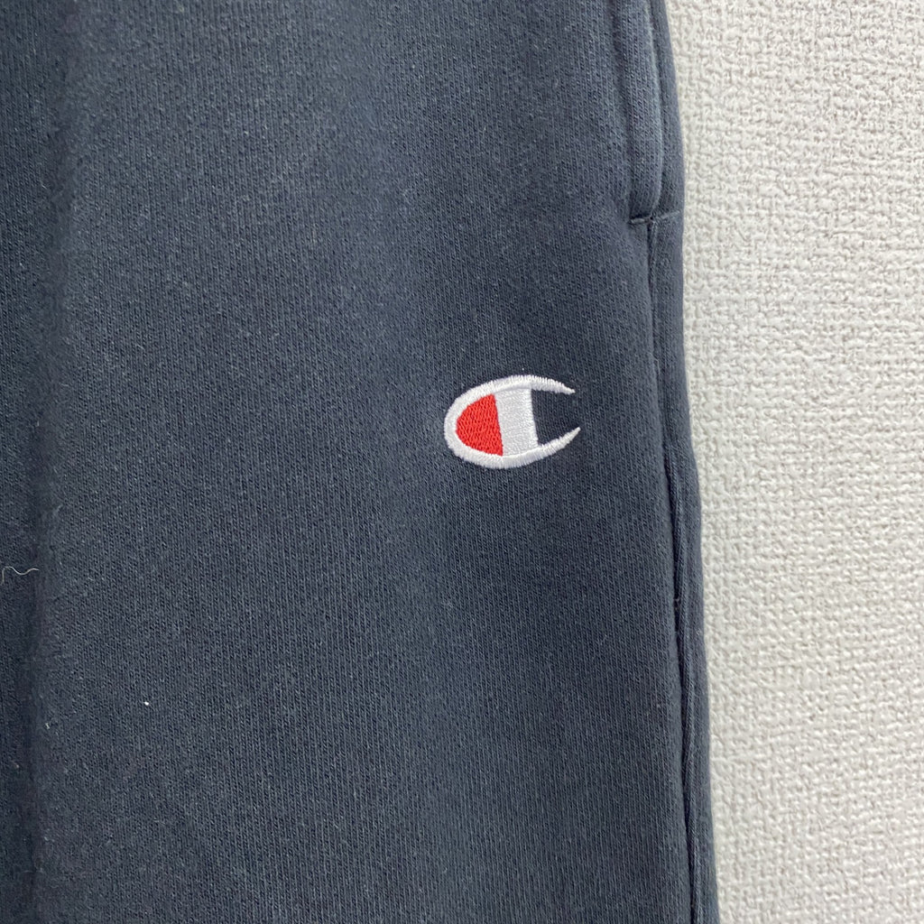 Champion　チャンピオン　リバースウィーブ　ジップアップスウェットパンツ　黒　ブラック　XLサイズ