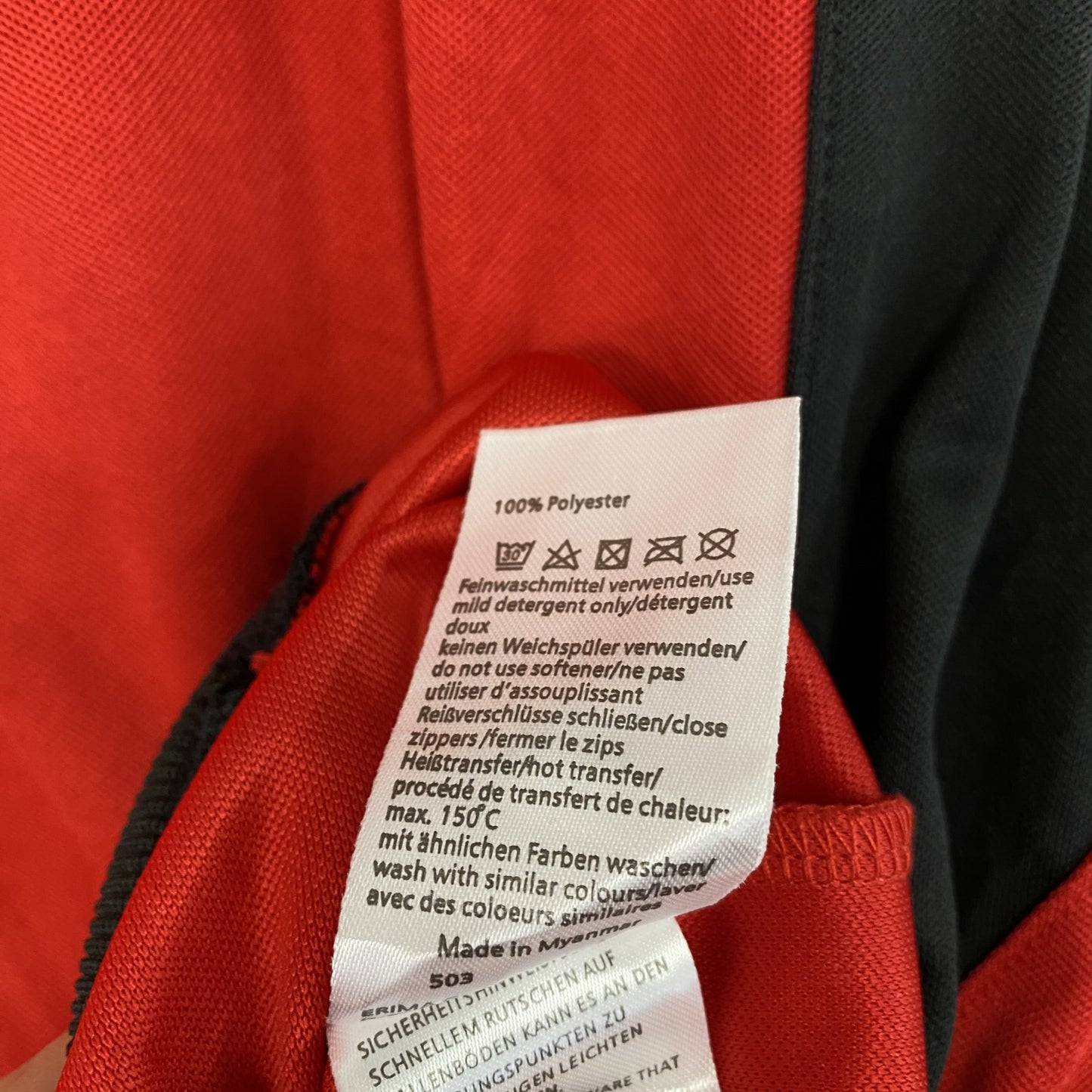 erima　エリマ　長袖Tシャツ/ロンT　赤　レッド　42‐44サイズ
