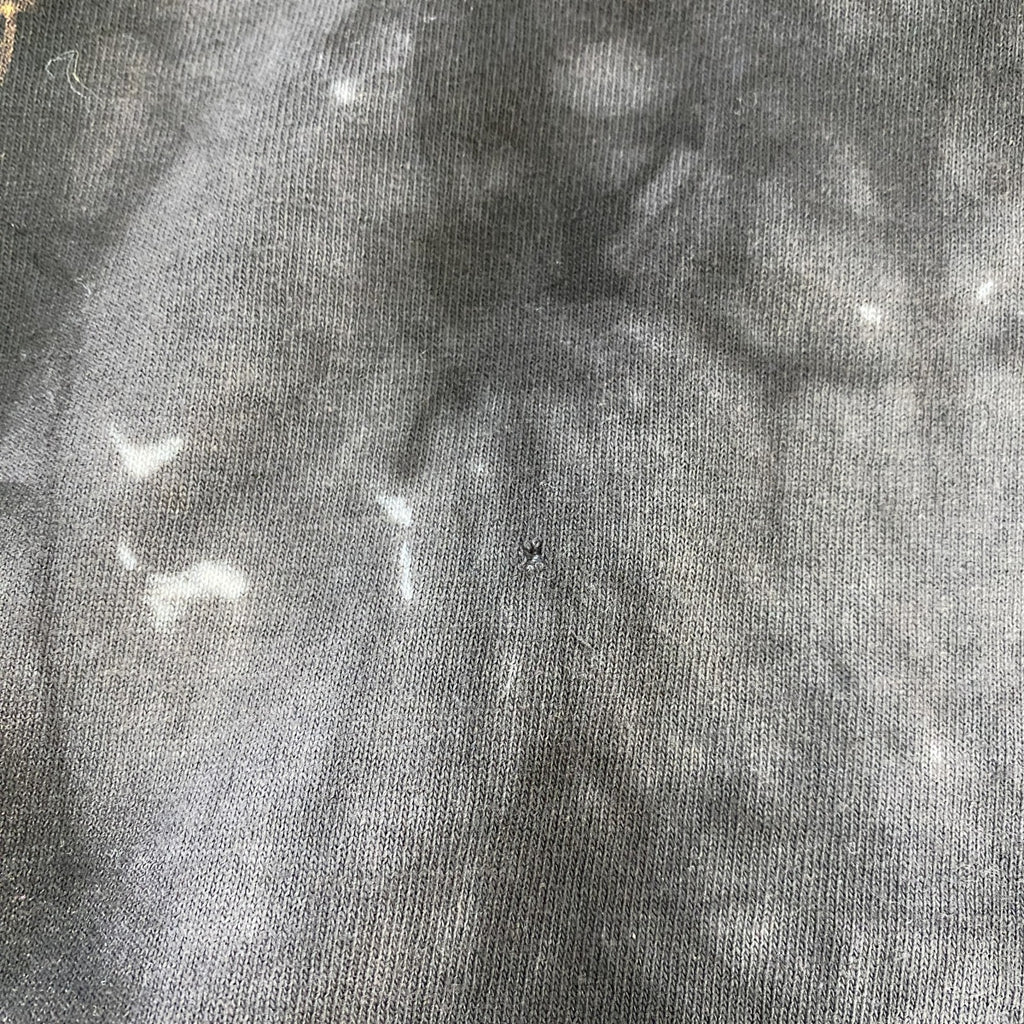 THE MOUNTAIN　ザマウンテン　半袖プリントTシャツ　アニマルT　タイダイ　黒　ブラック　2XL