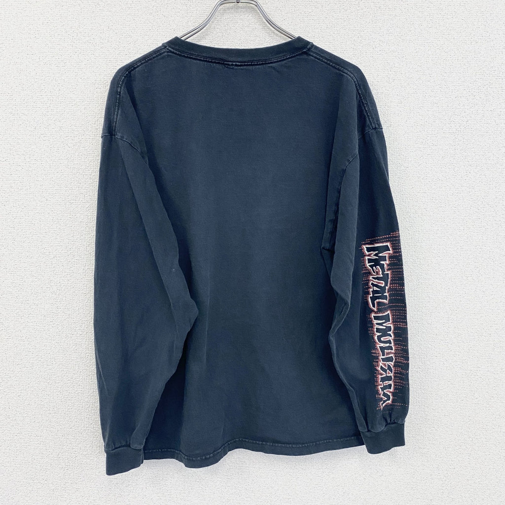 Metal Mulisha　メタルマリーシャ　長袖Tシャツ/ロンT　Corpo Tee　黒　ブラック　XLサイズ