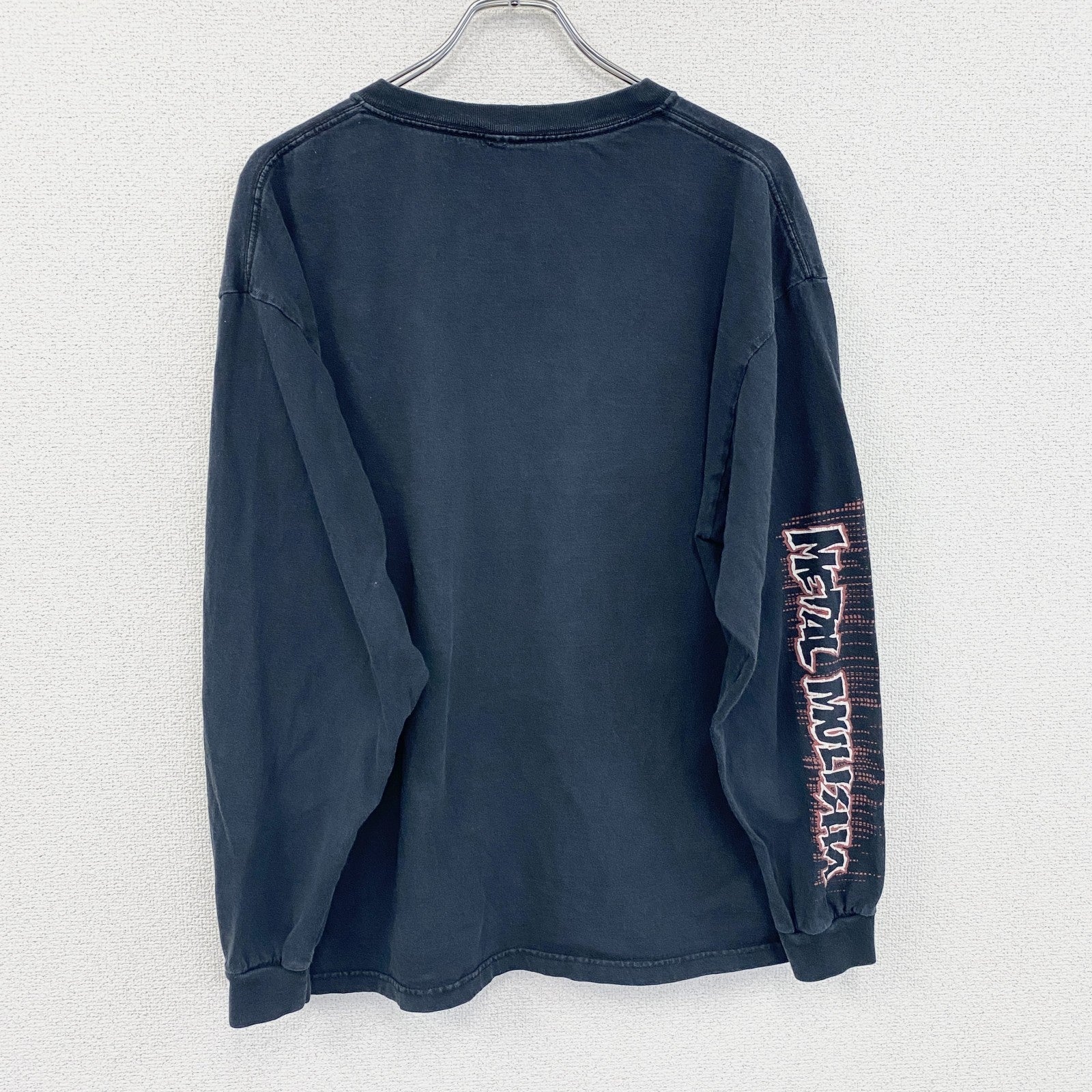 Metal Mulisha　メタルマリーシャ　長袖Tシャツ/ロンT　Corpo Tee　黒　ブラック　XLサイズ
