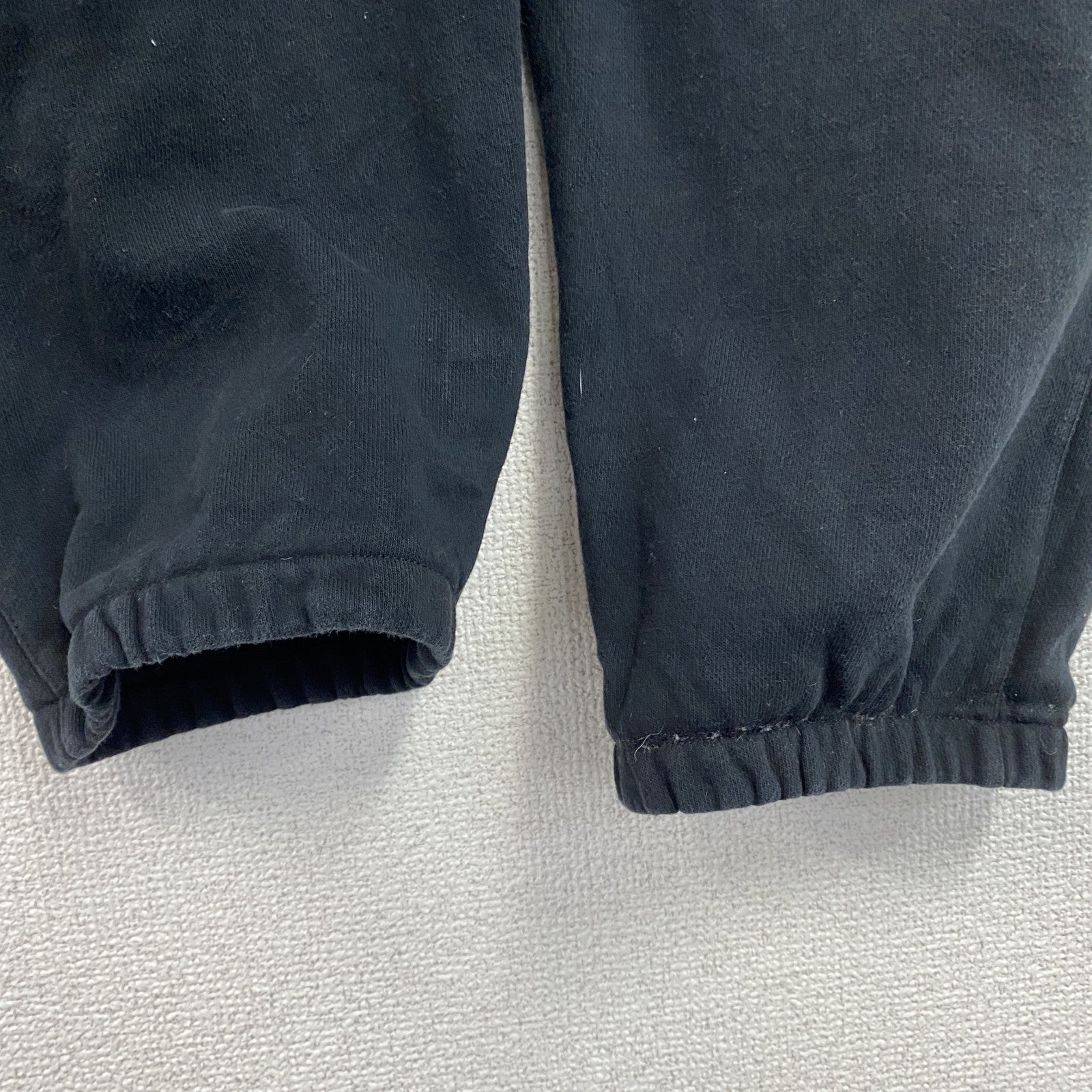 Champion　チャンピオン　リバースウィーブ　ジップアップスウェットパンツ　黒　ブラック　XLサイズ