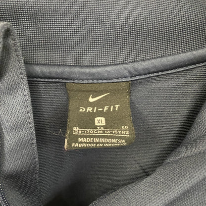 NIKE　ナイキ　DRI-FIT 　FCバルセロナ　トラックジャケット/ジャージ　紺　ネイビー　XLサイズ　