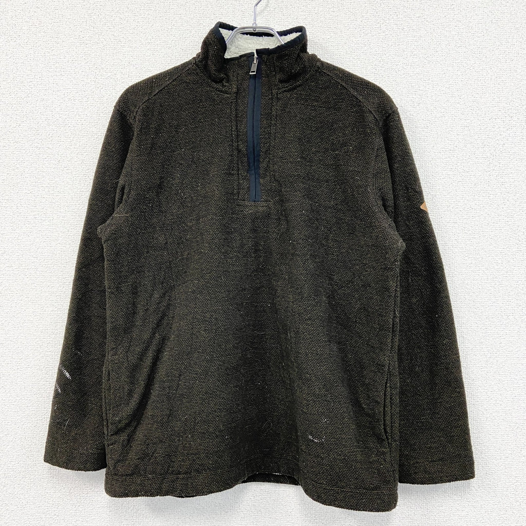 ORVIS　オービス　フリースプルオーバー　フリースジャケット　こげ茶　ブラウン　Mサイズ