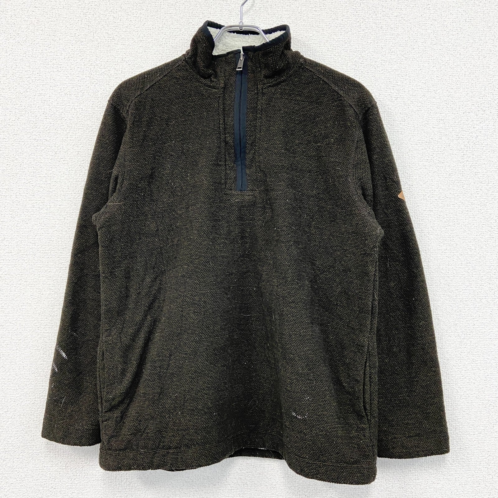 ORVIS　オービス　フリースプルオーバー　フリースジャケット　こげ茶　ブラウン　Mサイズ