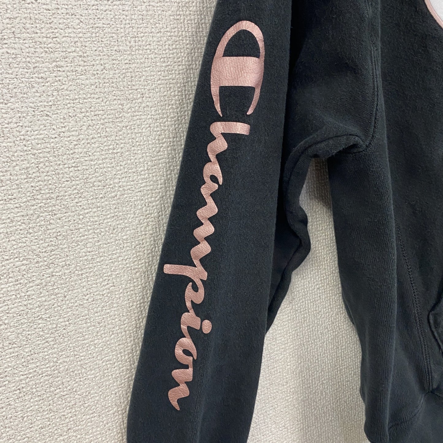 Champion　チャンピオン　リバースウィーブ　スウェットパーカー/フーディー　黒　ブラック　Sサイズ