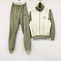 ～80s　adidas club　アディダスクラブ　ジャージセットアップ　トラックジャケット　トラックパンツ　緑　グリーン　4サイズ