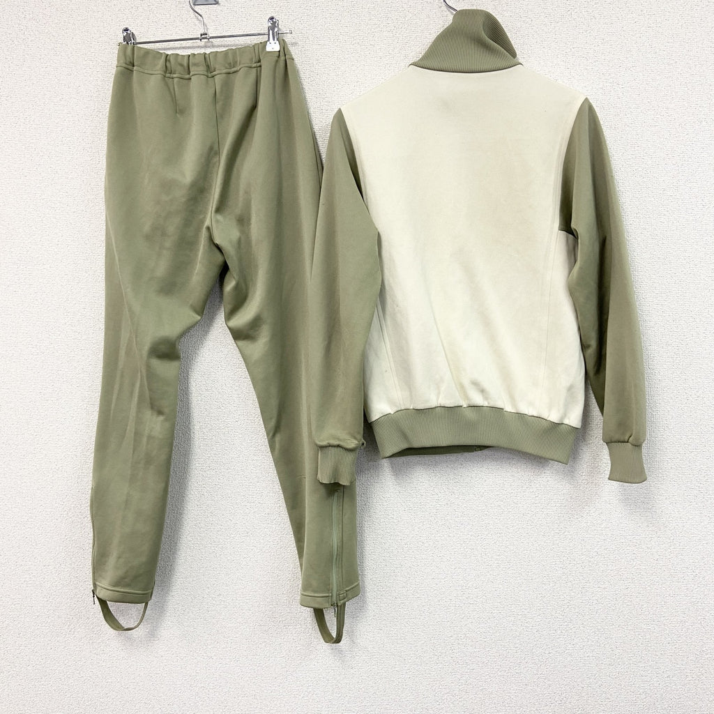 ～80s　adidas club　アディダスクラブ　ジャージセットアップ　トラックジャケット　トラックパンツ　緑　グリーン　4サイズ