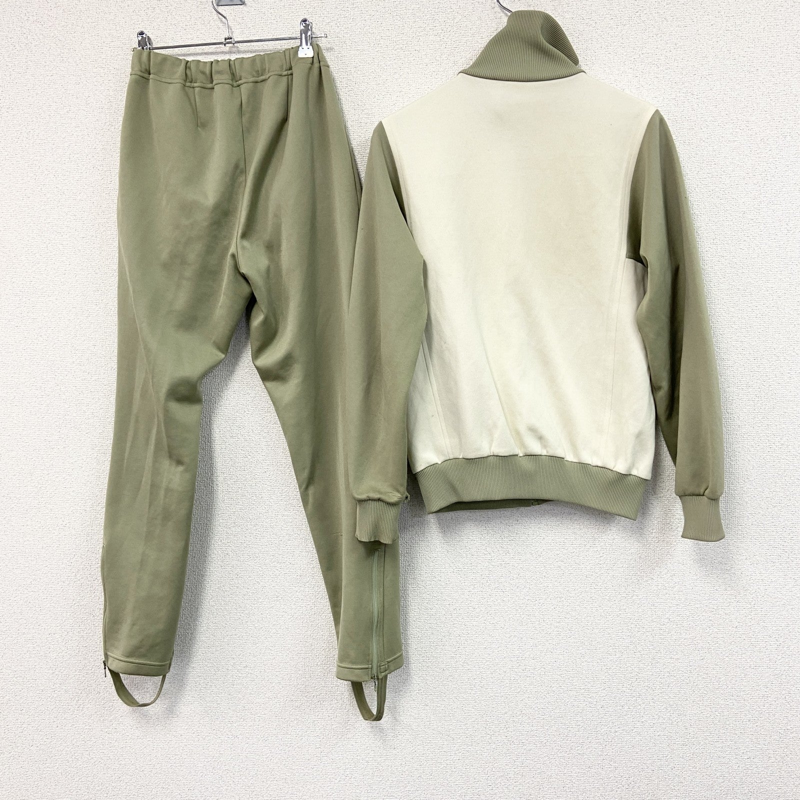 ～80s　adidas club　アディダスクラブ　ジャージセットアップ　トラックジャケット　トラックパンツ　緑　グリーン　4サイズ