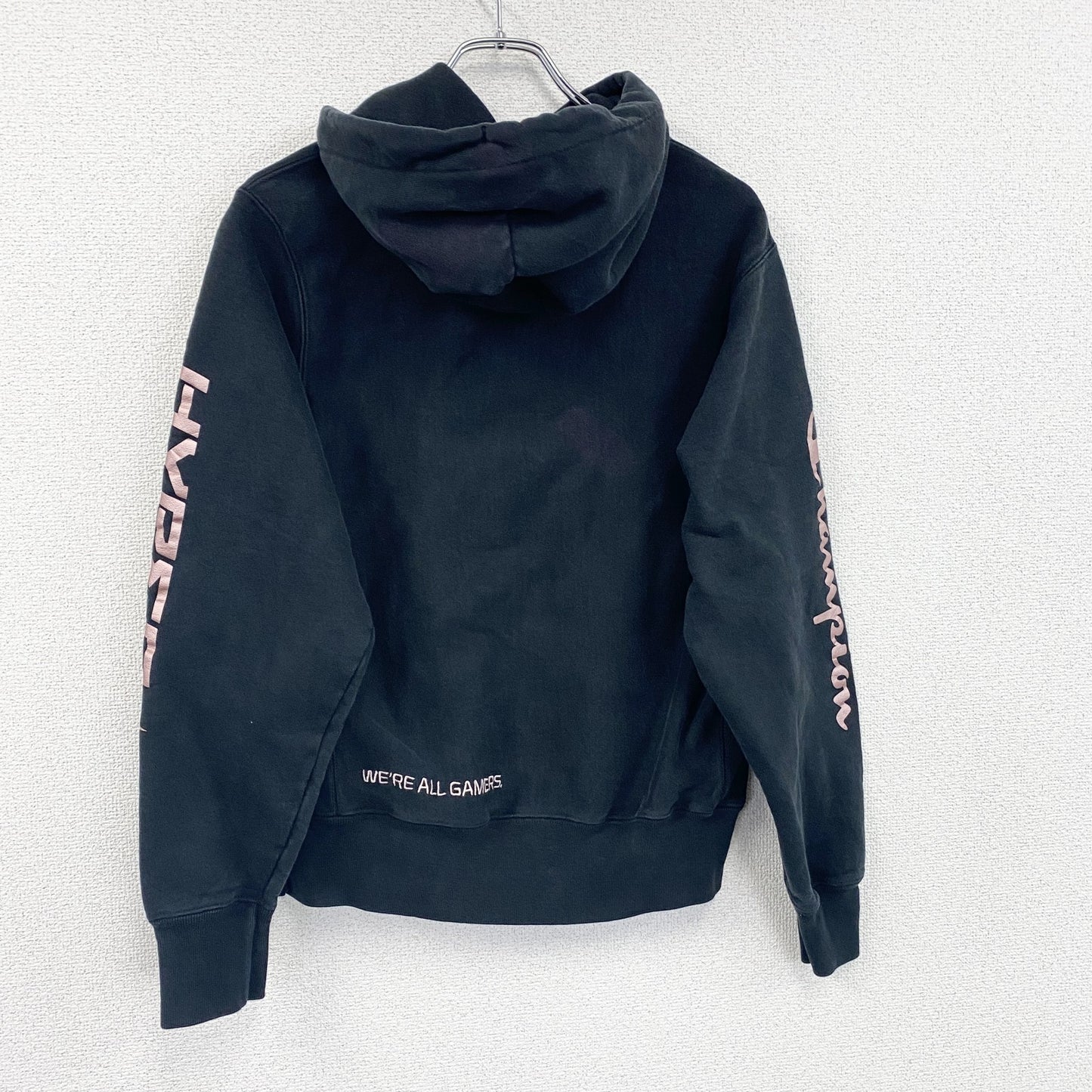 Champion　チャンピオン　リバースウィーブ　スウェットパーカー/フーディー　黒　ブラック　Sサイズ