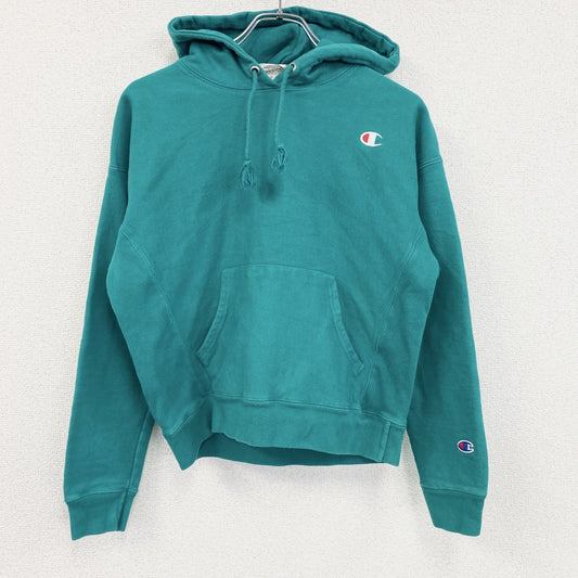Champion　チャンピオン　リバースウィーブ　スウェットパーカー/フーディー　ターコイズブルー　Mサイズ　