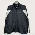 ～90s　Diadora　ディアドラ　トラックジャケット/ジャージ　ヴィンテージ　黒　ブラック