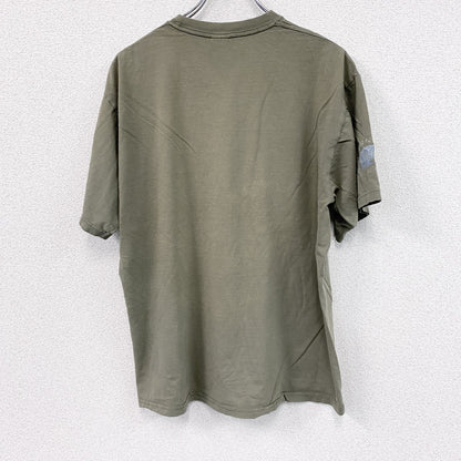 ～00s　JERZEES　ジャージーズ　ARMY　半袖プリントTシャツ　ヴィンテージ　カーキ　Lサイズ