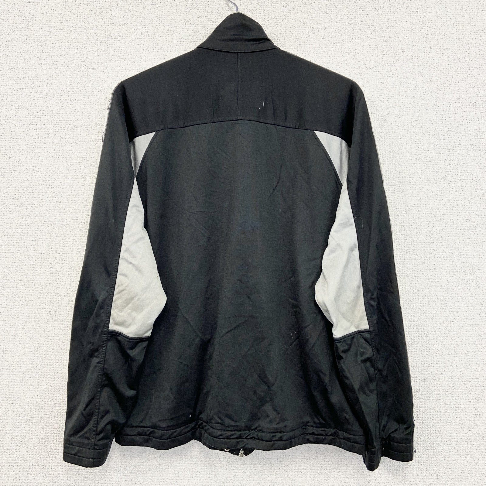 ～90s　Diadora　ディアドラ　トラックジャケット/ジャージ　ヴィンテージ　黒　ブラック