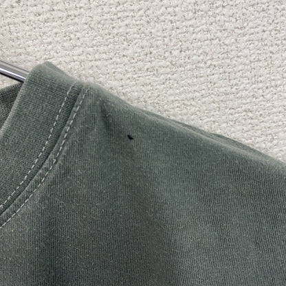 carton　半袖プリントTシャツ　ダークグレー　Mサイズ