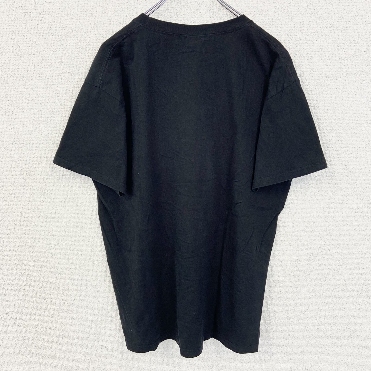 GILDAN　ギルダン　半袖プリントTシャツ　アーチプリント　MORDOR FUN RUN　黒　ブラック　2XLサイズ