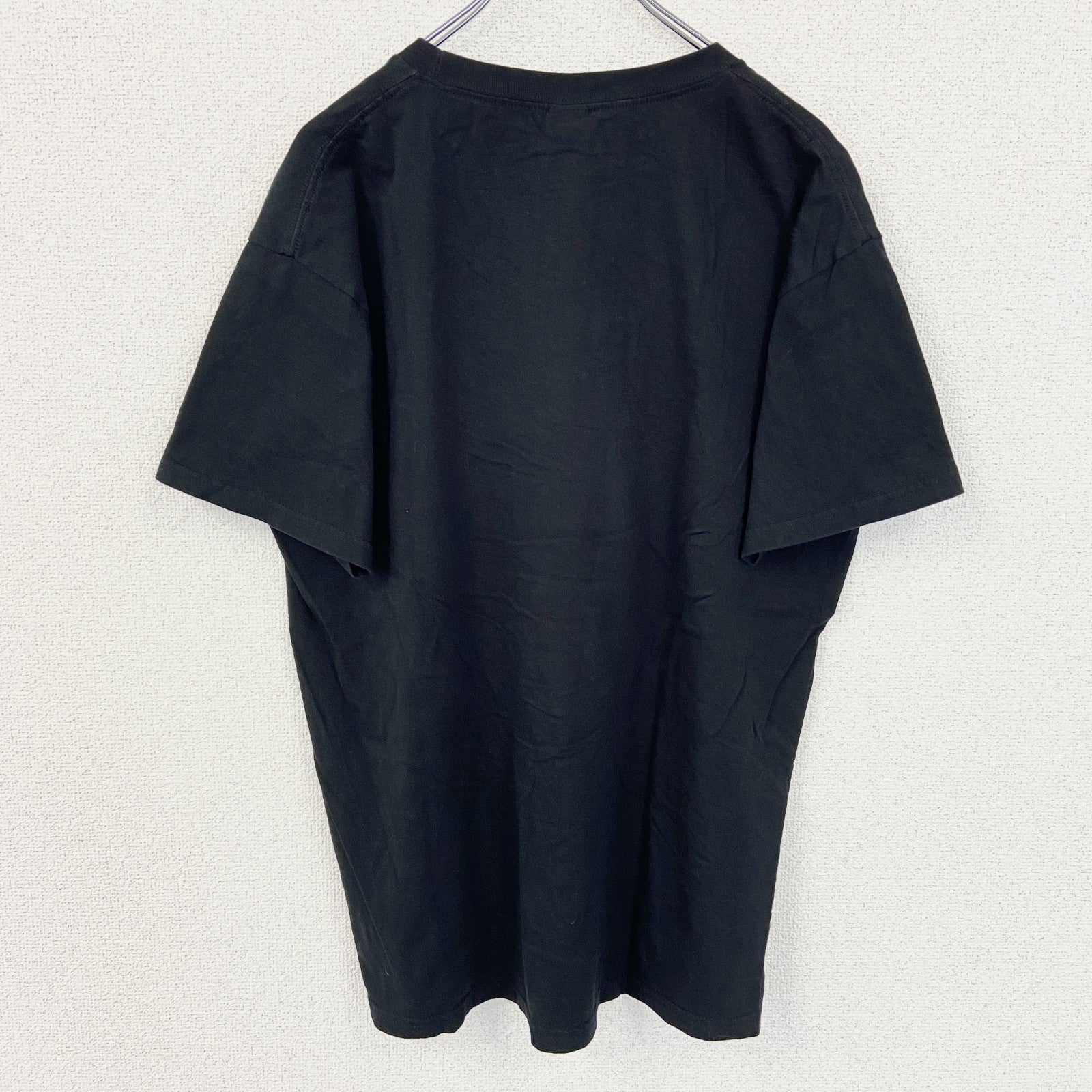 GILDAN　ギルダン　半袖プリントTシャツ　アーチプリント　MORDOR FUN RUN　黒　ブラック　2XLサイズ