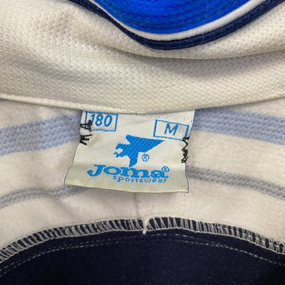 Joma　ホマ　トラックジャケット/ジャージ　サッカー　紺　ネイビー　白　ホワイト　Mサイズ　