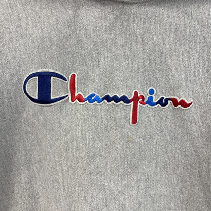 Champion　チャンピオン　リバースウィーブ　スウェットパーカー/フーディー　ヘビーウエイト　現行　灰色　グレー　XLサイズ