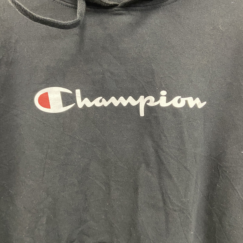champion　チャンピオン　スウェットパーカー/フーディー　黒　ブラック　XLTサイズ