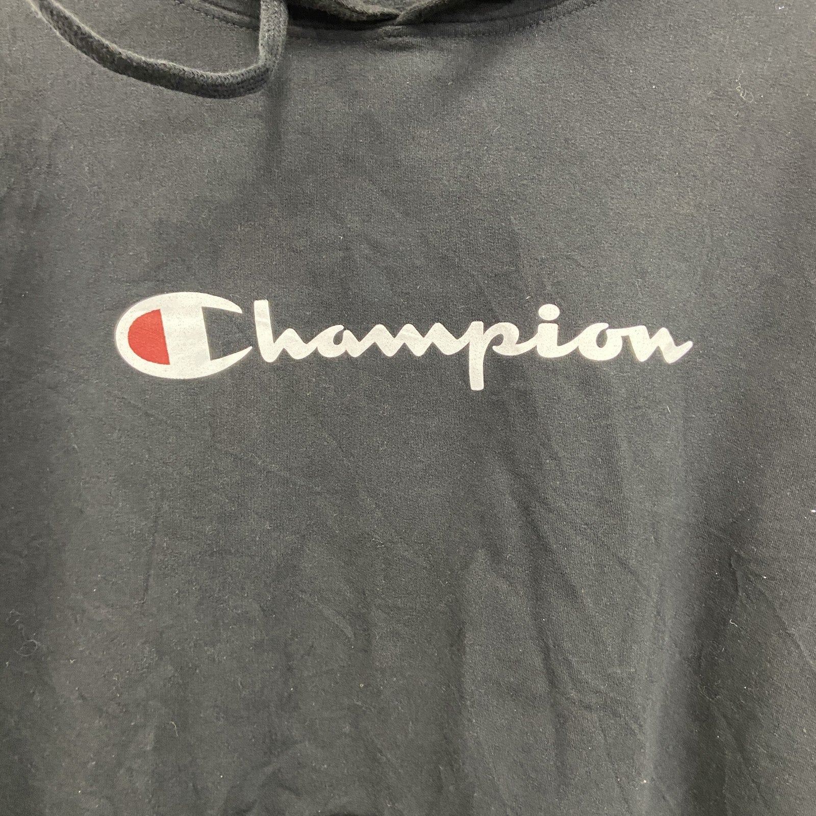 champion　チャンピオン　スウェットパーカー/フーディー　黒　ブラック　XLTサイズ