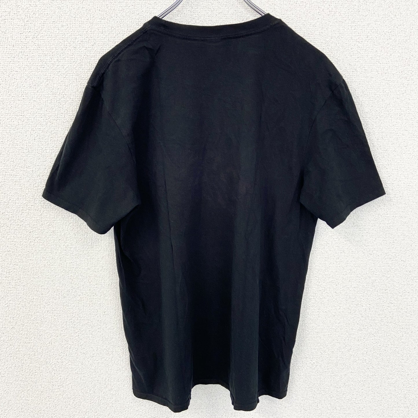古着 used　GILDAN ギルダン　半袖クルーネックプリントTシャツ　CATHOLIC CENTRAL　黒　ブラック　Mサイズ