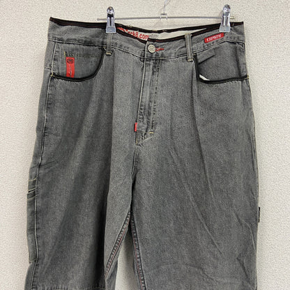 EKO unltd　デニムパンツ/ジーンズ　ペインターパンツ　ジップフライ　灰色　グレー　W36サイズ
