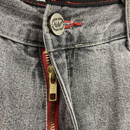 ECKO unltd　エコーアンリミテッド　ペインターパンツ　ジップフライ　灰色　グレー　W36サイズ