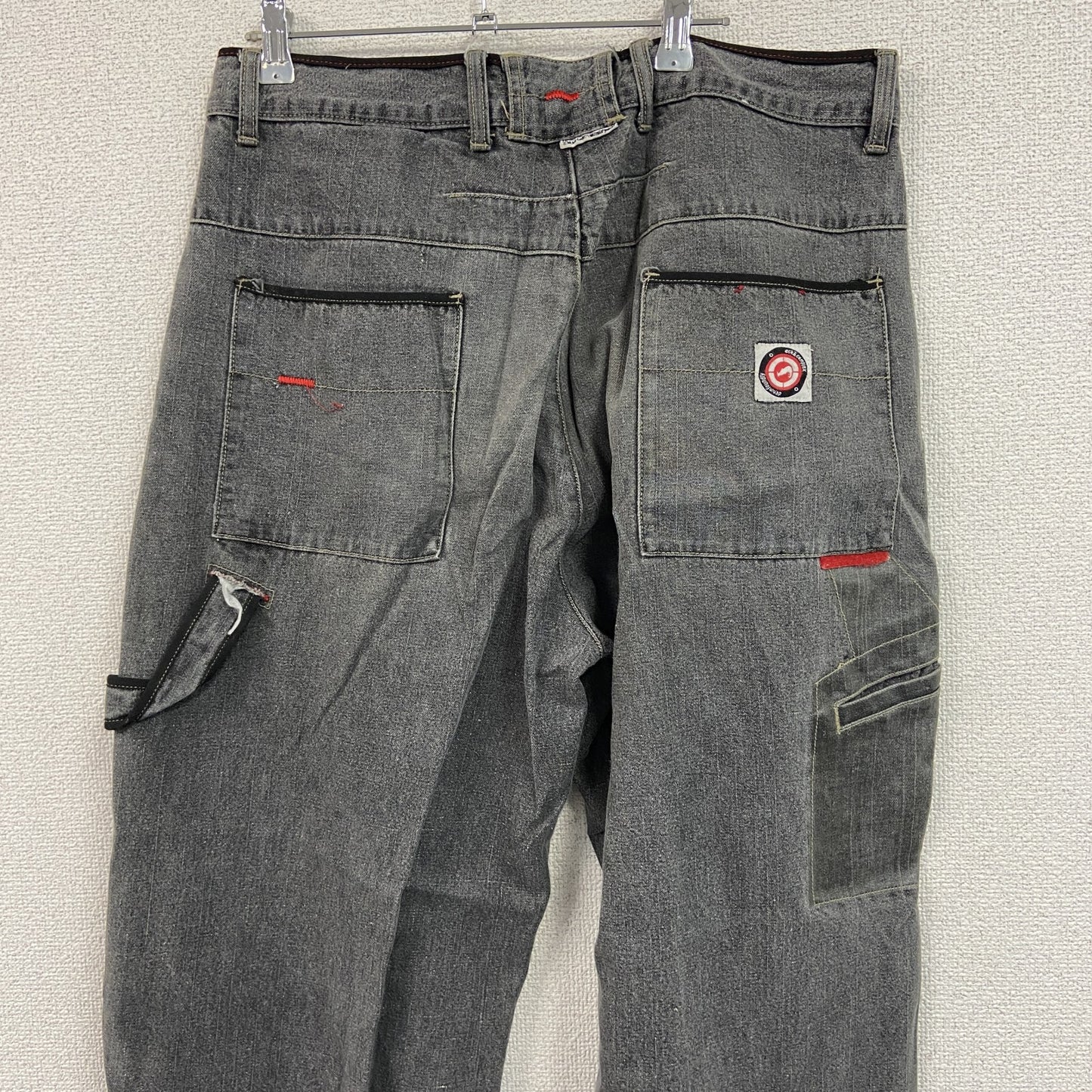 ECKO unltd　エコーアンリミテッド　ペインターパンツ　ジップフライ　灰色　グレー　W36サイズ