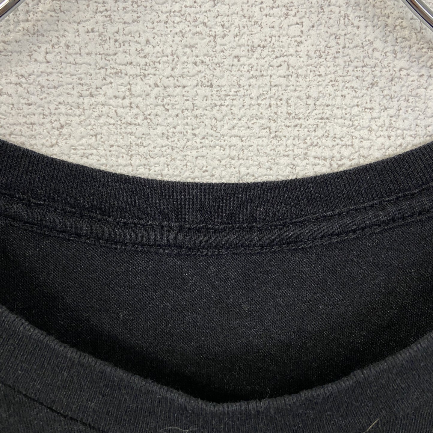 古着 used　BIRDDOGS　半袖ワンポイントプリントTシャツ　バックプリント　グラフィックデザイン　黒　ブラック