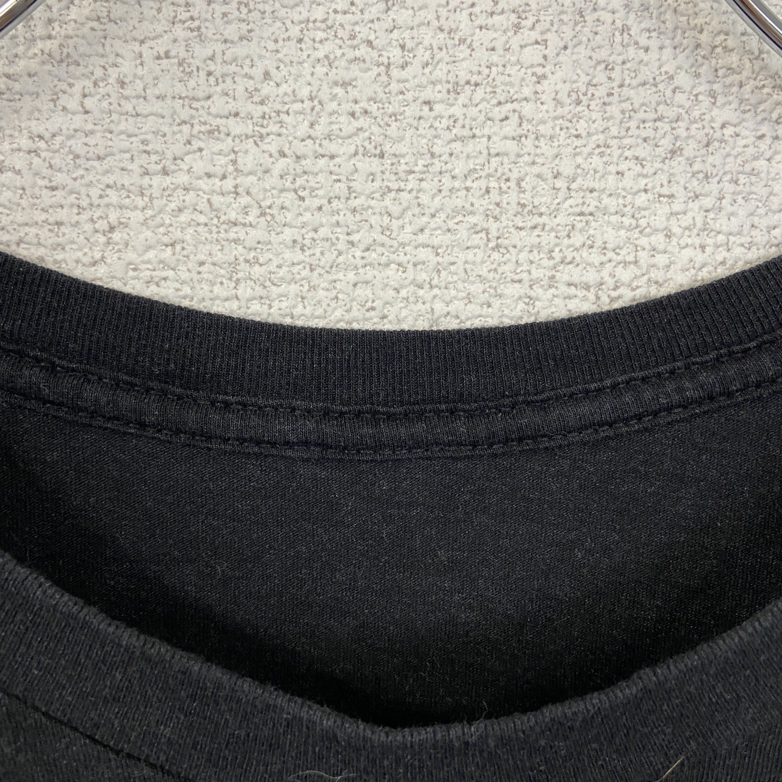 古着 used　BIRDDOGS　半袖ワンポイントプリントTシャツ　バックプリント　グラフィックデザイン　黒　ブラック