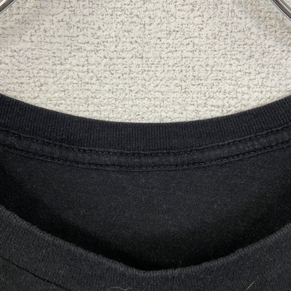 古着 used　BIRDDOGS　半袖ワンポイントプリントTシャツ　バックプリント　グラフィックデザイン　黒　ブラック
