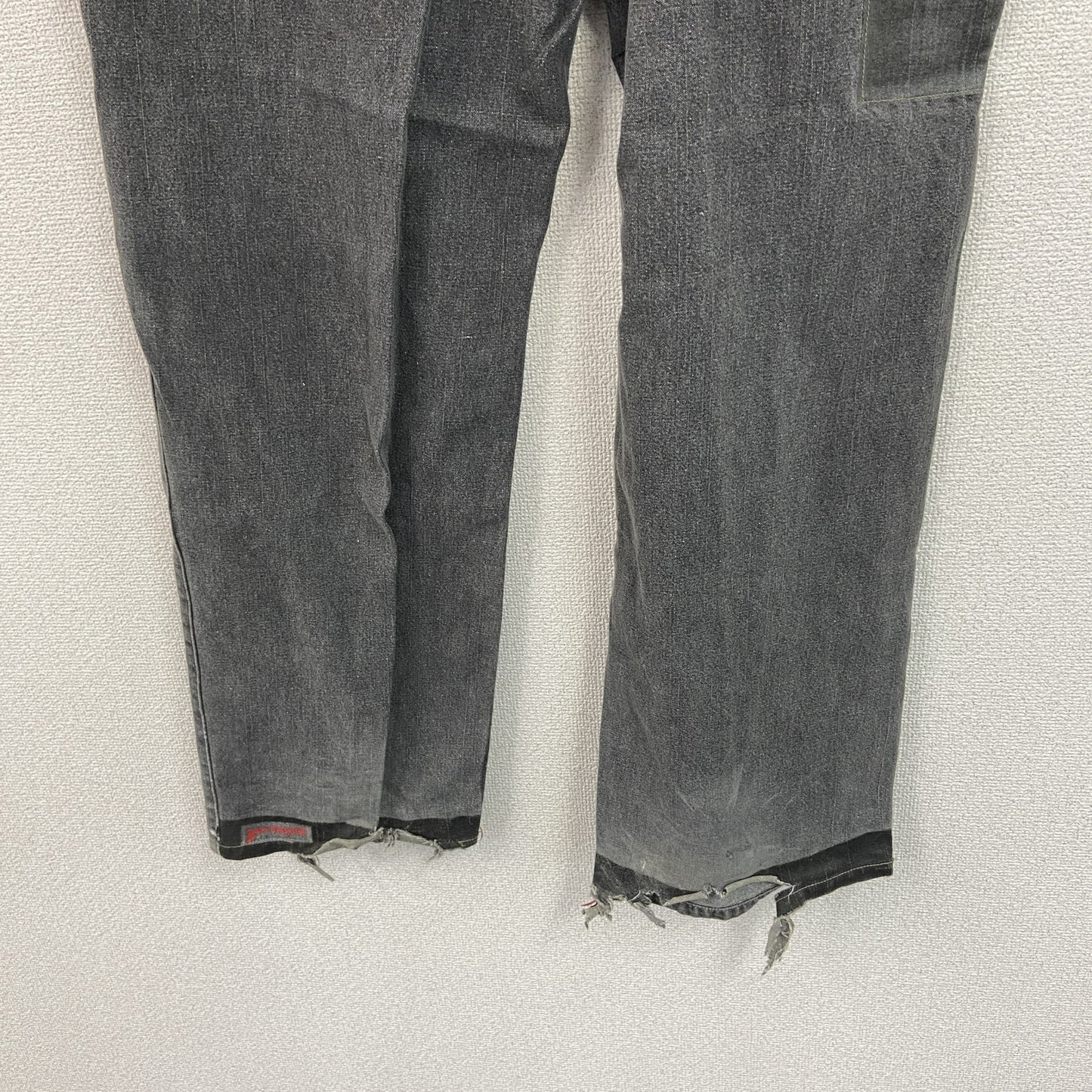 EKO unltd　デニムパンツ/ジーンズ　ペインターパンツ　ジップフライ　灰色　グレー　W36サイズ