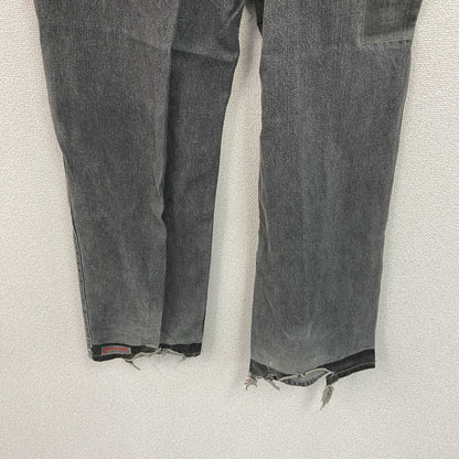 EKO unltd　デニムパンツ/ジーンズ　ペインターパンツ　ジップフライ　灰色　グレー　W36サイズ